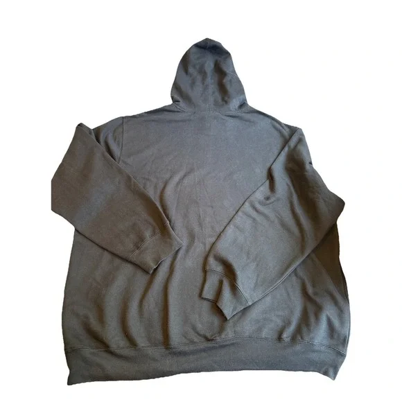 VTG DUKE Blue Devils Fleece‎ Hoodie Black W Embroidered SpelloutLogo Men's XXL